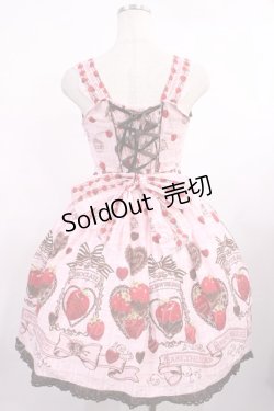 画像3: BABY,THE STARS SHINE BRIGHT / Strawberry Loves Chocolate柄ジャンパースカートII Free ピンク H-25-09-26-1014-BA-OP-NS-ZH