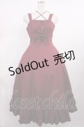 Victorian maiden / ノーブルサテンマリーローズドレス free ワイン H-25-09-26-1002-CL-OP-NS-ZH
