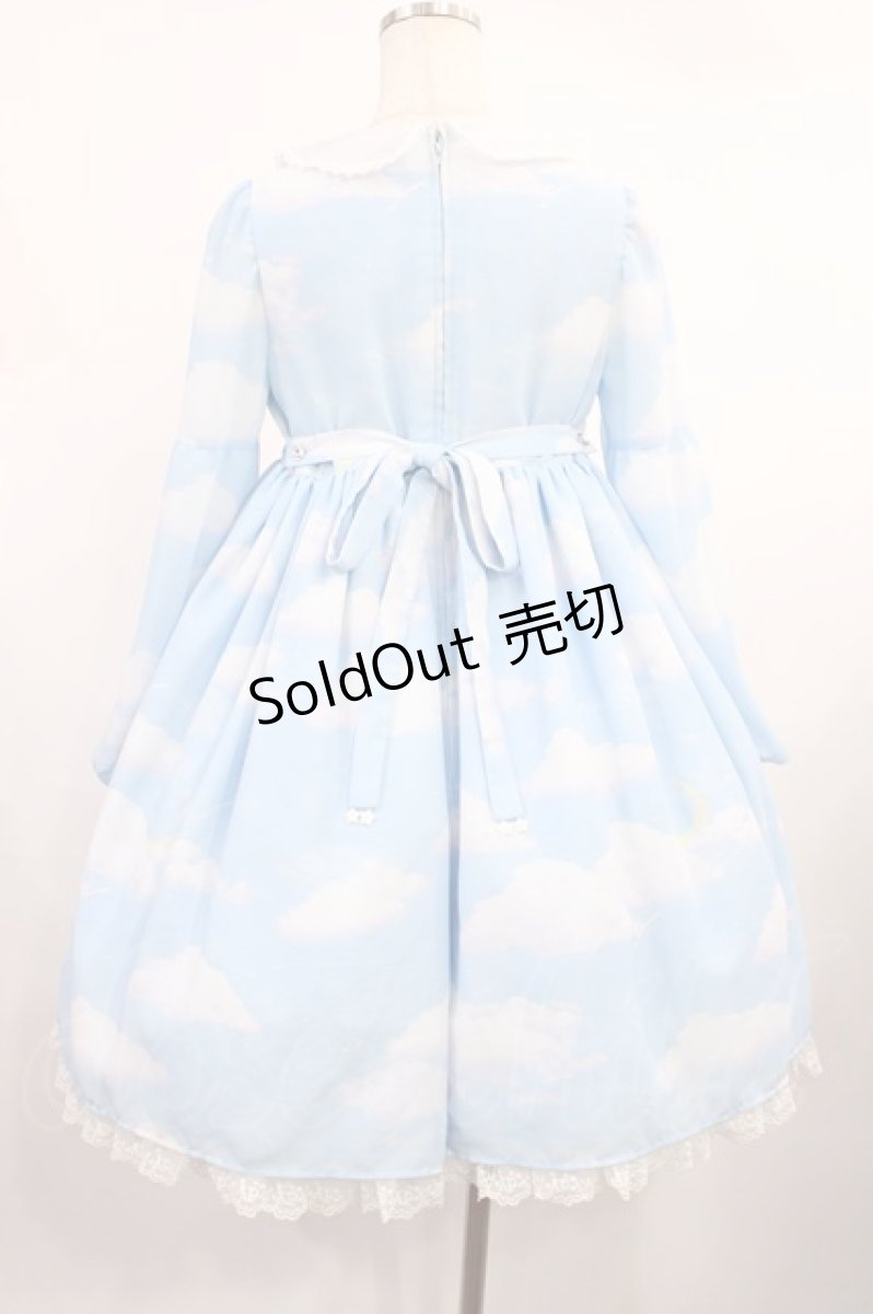 画像3: Angelic Pretty / Misty Skyワンピース Free サックス H-25-09-26-1015-AP-OP-NS-ZH (3)