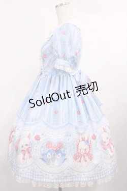 画像2: Angelic Pretty / Be My Valentineワンピース Free サックス H-25-09-26-1017-AP-OP-NS-ZH