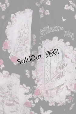 画像5: ALICE and the PIRATES / Scent of Rapunzel柄ワンピース Free ブラック H-25-09-26-1019-PA-OP-NS-ZH