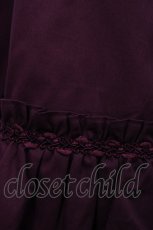 画像4: Victorian maiden / ノーブルサテンマリーローズドレス free ワイン H-25-09-26-1002-CL-OP-NS-ZH (4)