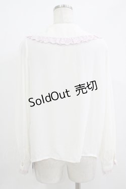 画像3: Ank Rouge / マイスウィートピアノコラボブラウス M オフ H-25-09-26-050-CA-BL-NS-ZH