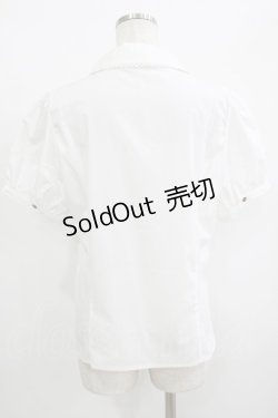 画像3: Kurumi Collaboration / マリンアカデミアブラウス LL オフ/生成り H-25-09-26-052-GO-BL-NS-ZH