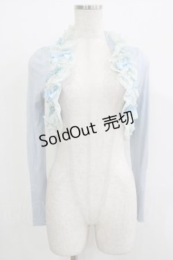 画像1: JESUS DIAMANTE / パールリボンボレロ Free サックス H-25-09-26-058-JE-TO-NS-ZH