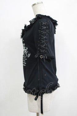 画像2: LIZ LISA / ワンショルダープリントTシャツ Free ブラック H-25-09-26-059-LO-TO-NS-ZH