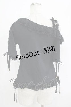 画像3: LIZ LISA / ワンショルダープリントTシャツ Free ブラック H-25-09-26-059-LO-TO-NS-ZH