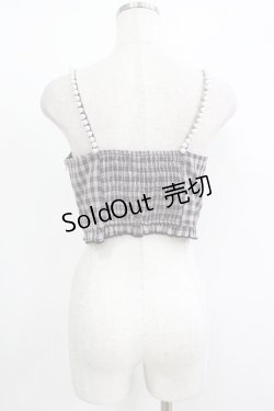 画像3: Rojita / BIGリボンビスチェ Free チェック H-25-09-26-060-LO-TO-NS-ZH