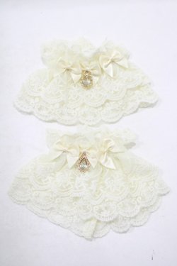 画像1: axes femme kawaii / トリプルリボンお袖留め  生成り H-25-09-26-063-AX-ZA-NS-ZH