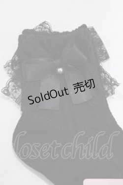 画像2: m petit by misako / AMCSフロートリボンPL  ブラック H-25-09-26-064-LO-ZA-NS-ZH