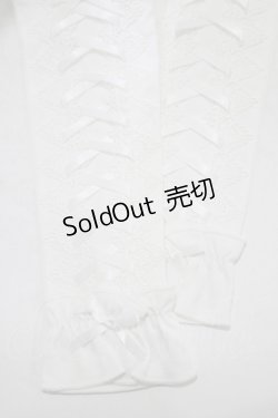 画像2: axes femme POETIQUE / レースアップUVグローブ  ホワイト H-25-09-26-067-AX-ZA-NS-ZH