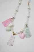 Angelic Pretty / Gummy Bunnyネックレス  ホワイト H-25-09-26-068-AP-AC-NS-ZH