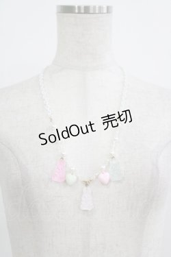 画像2: Angelic Pretty / Gummy Bunnyネックレス  ホワイト H-25-09-26-068-AP-AC-NS-ZH