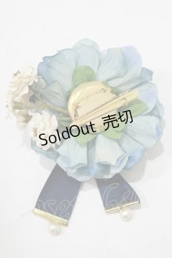 画像2: marcHenTica / メルヘンロマンチカお花コサージュ  ブルー H-25-09-26-070-LO-AC-NS-ZH