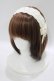 画像1: m petit by misako / TT*AMレースカチューシャ  オフ H-25-09-26-071-LO-AC-NS-ZH (1)
