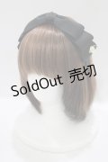 m petit by misako / NINA'sコラボ AM*NIリボンカチューシャ  ブラック H-25-09-26-072-LO-AC-NS-ZH