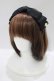 画像1: m petit by misako / NINA'sコラボ AM*NIリボンカチューシャ  ブラック H-25-09-26-072-LO-AC-NS-ZH (1)