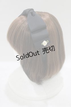 画像2: m petit by misako / NINA'sコラボ AM*NIリボンカチューシャ  ブラック H-25-09-26-072-LO-AC-NS-ZH