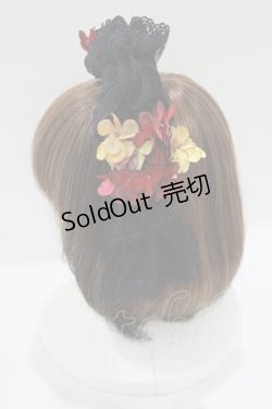 画像2: Hoshibako Works / 繁花集カチューシャ  ブラック H-25-09-26-076-LO-AC-NS-ZH