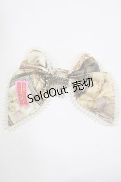 画像2: BABY,THE STARS SHINE BRIGHT / mon petit chouchou柄リボンバレッタ  ブラウン H-25-09-26-080-BA-AC-NS-ZH