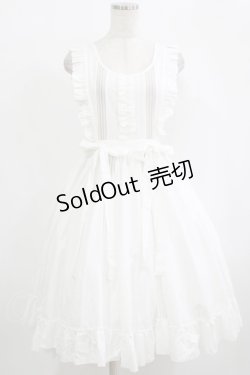 画像1: Polyhymnia（海外ロリータブランド） / The Garden of Tsatsaエプロン Free ホワイト H-25-09-26-011-PU-OP-NS-ZH