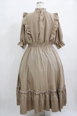 画像3: m petit by misako / NINA'SコラボAMハイショクメローワンピース LL ベージュ H-25-09-26-012-LO-OP-NS-ZH
