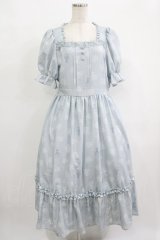 m petit by misako / MSKハナガラスクエアNOP L サックス H-25-09-26-013-LO-OP-NS-ZH