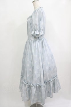 画像2: m petit by misako / MSKハナガラスクエアNOP L サックス H-25-09-26-013-LO-OP-NS-ZH