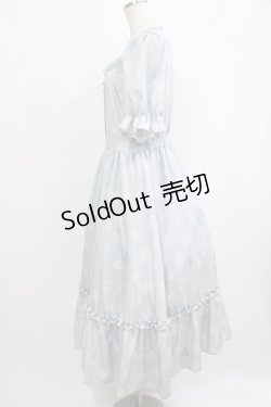 画像2: m petit by misako / MSKハナガラスクエアNOP L サックス H-25-09-26-013-LO-OP-NS-ZH