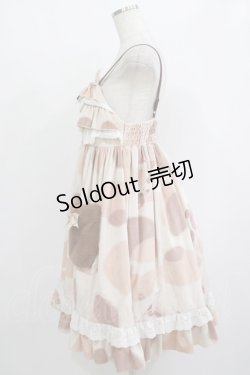 画像2: To Alice / 三毛猫ジャンパースカート M ベージュ H-25-09-26-015-LO-OP-NS-ZH