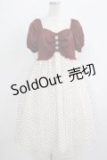 Sara Bell（海外ロリータブランド） /   人生ワンピース XL ボルドー H-25-09-26-016-EL-OP-NS-ZH