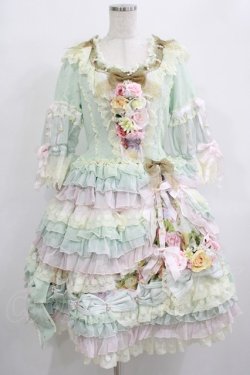 画像1: BABY,THE STARS SHINE BRIGHT / Scarlet 〜Primavera Waltz Dress〜  ミント H-25-09-26-004-BA-OP-KB-ZH