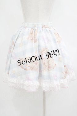 画像3: To Alice / キャット×ギンガムチェックシリーズ浴衣のスカート M サックス H-25-09-26-021-LO-SK-NS-ZH