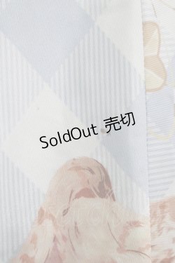 画像5: To Alice / キャット×ギンガムチェックシリーズ浴衣のスカート M サックス H-25-09-26-021-LO-SK-NS-ZH