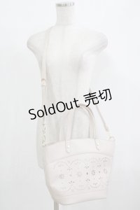 m petit by misako / AMハナパンチング2WAYバッグ  オフ H-25-09-27-001-LO-BG-NS-ZH