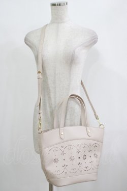 画像1: m petit by misako / AMハナパンチング2WAYバッグ  オフ H-25-09-27-001-LO-BG-NS-ZH