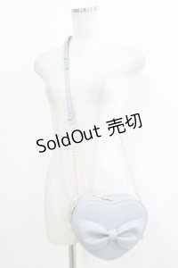 m petit by misako / AMハートリボンSLD  サックス H-25-09-27-004-LO-BG-NS-ZH