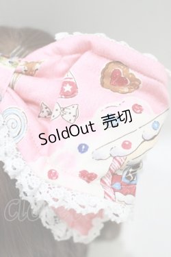 画像2: metamorphose / お菓子のお家レース付リボンヘッドドレス  ピンク H-25-09-27-034-ME-AC-NS-ZH