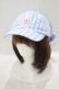 画像1: Chalmiere / illustrator MAKI × Chalmiere/ファンシードールキャップ  サックス H-25-09-27-036-PU-AC-NS-ZH (1)