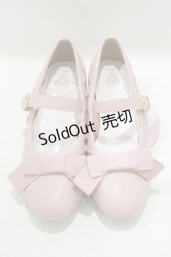 画像1: m petit by misako / サンリオキャラクターズコラボマイメロディパンプス LL ピンク H-25-09-27-037-LO-SH-NS-ZH
