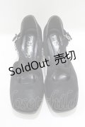 Cherirulu Chocola / 太ヒールパンプス M ブラック H-25-09-27-038-GO-SH-NS-ZH