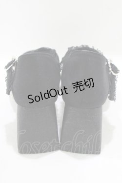 画像3: Cherirulu Chocola / 太ヒールパンプス M ブラック H-25-09-27-038-GO-SH-NS-ZH