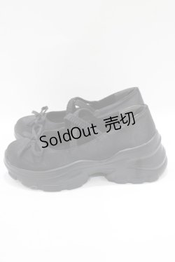 画像2: Cherirulu Chocola / バレエシューズ S ブラック H-25-09-27-039-GO-SH-NS-ZH