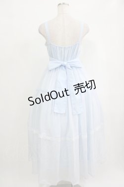 画像3: Lovely Tency / 眞白ありすコラボ/ティアードジャンパースカート S サックス H-25-09-27-044-GO-OP-NS-ZH