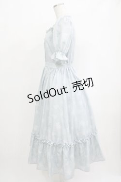 画像2: m petit by misako / AOKハナガラスクエアワンピース M サックス H-25-09-27-048-LO-OP-NS-ZH