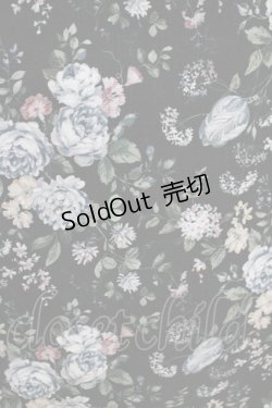 画像4: axes femme / ロマンティックローズ柄ジャンパースカート Free ブラック H-25-09-27-051-AX-OP-NS-ZH