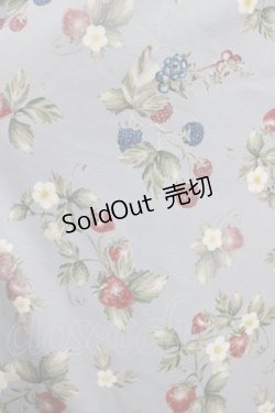 画像4: axes femme / ベリー柄ロングワンピース M サックス H-25-09-27-052-AX-OP-NS-ZH