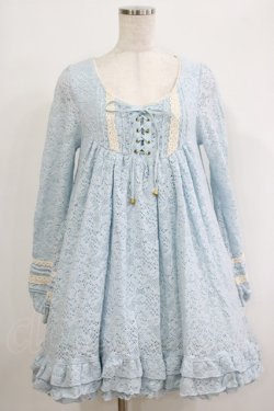 画像1: LIZ LISA / レースワンピース Free サックス H-25-09-27-053-LO-OP-NS-ZH