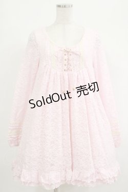 画像1: LIZ LISA / レースワンピース Free ピンク H-25-09-27-054-LO-OP-NS-ZH