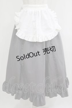 画像1: FLC / MINA*ティアードスカート L グレー H-25-09-27-056-LO-SK-NS-ZH